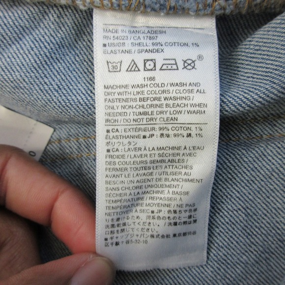 Banana Republic Tapered Mid Rise Ankle Jeans Women M Stretch Pull On Jogger 642 - Picture 6 of 14